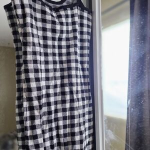 Forever 21 Black and White Checkered Dress